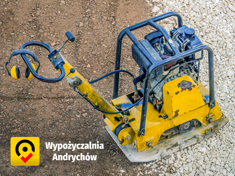 Sprzęt budowlany - zagęszczarki, betoniarki, wiertarki